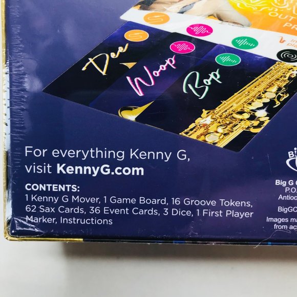 Kenny G Keepin' It Saxy Power Of Jazz Board Game 2019 New In Package - Picture 6 of 7